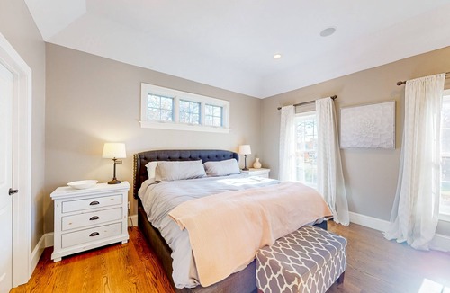 Yarmouth Port House | Entertainer's dream with plunge pool, outdoor kitchen & TV, game room
