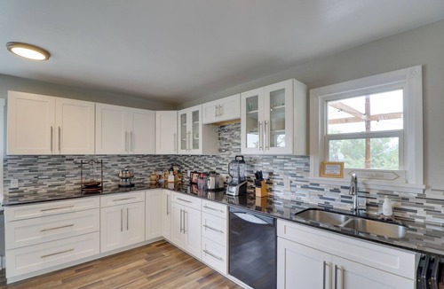 Eureka House | Eureka Getaway w/Hot Tub & Mountain Views!