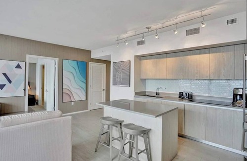 Hollywood South Central Beach Apartment | Experience coastal elegance with breathtaking bay views, modern décor, and unparalleled luxury