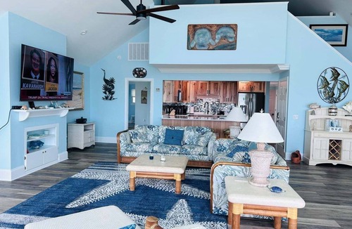 Holden Beach House | Experience oceanfront luxury at Serenity's Star, a spacious 4BR home in Holden Beach.