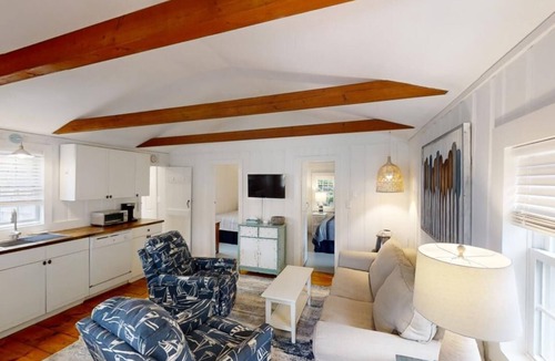 South Dennis Cottage | Experience relaxation at Dennis CapeCodProperty 183, a cozy 2B cottage overlooking Follins Pond.