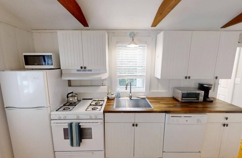 South Dennis Cottage | Experience relaxation at Dennis CapeCodProperty 183, a cozy 2B cottage overlooking Follins Pond.
