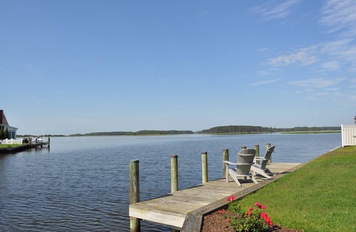 Bethany Beach House | Fall rates for our last summer week! Waterfront, 3 blocks to beach, pet friendly