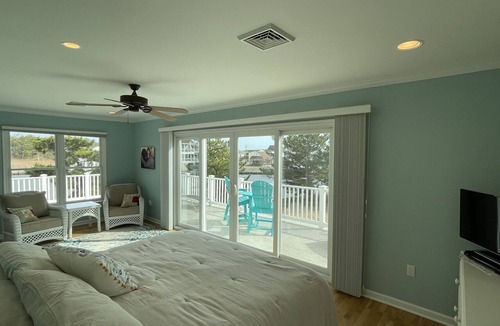 Bethany Beach House | Fall rates for our last summer week! Waterfront, 3 blocks to beach, pet friendly