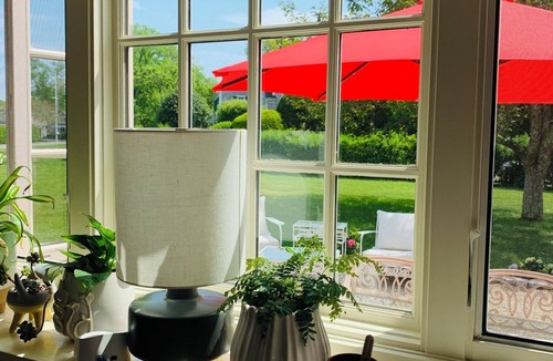 Falmouth Condo | Falmouth Village Oasis: AC, Private Yard + Walk to Beach, Ferry & Downtown