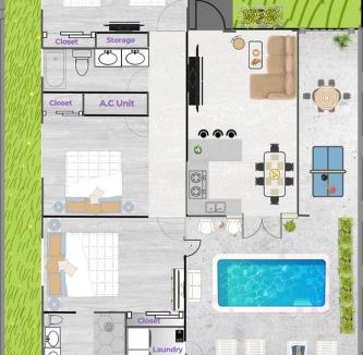 Driftwood House | FIFA 2026 - Near HardRock Stadiums - 3B Pool Home - King Bed - Grill - Ping Pong