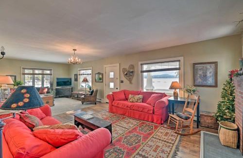 Speculator House | Fire Pit & Beach: Lake Pleasant Home w/Views