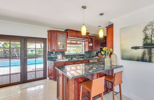 Deerfield Beach House | Fish, Swim & Relax Poolside! Deerfield Beach Oasis
