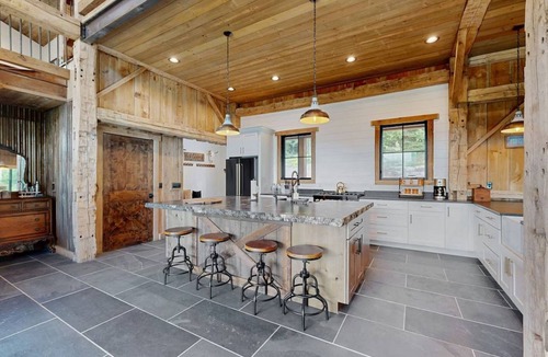 Dayton House | Flathead Lake Barn House w/Lake & Mountain Views