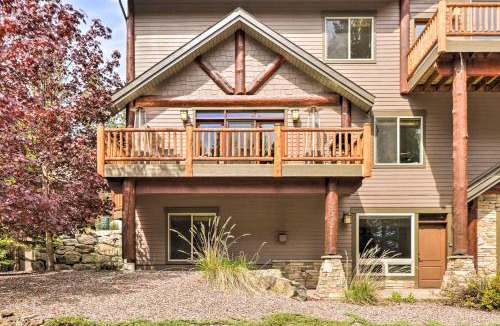 Somers House | Flathead Lake Getaway w/Balcony, Fireplace!