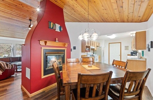 Woods Bay House | Flathead Lake Retreat | Private Hot Tub & Firepit