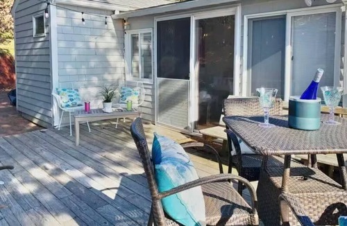 South Dennis Cottage | FollinsView Cottages Family fun, Saltwater pond at your door!