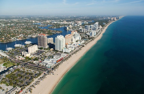 Lauderdale Beach Apartment | Fort Lauderdale luxury Condo 2/2 BR Direct Ocean View, Pool, long-Term