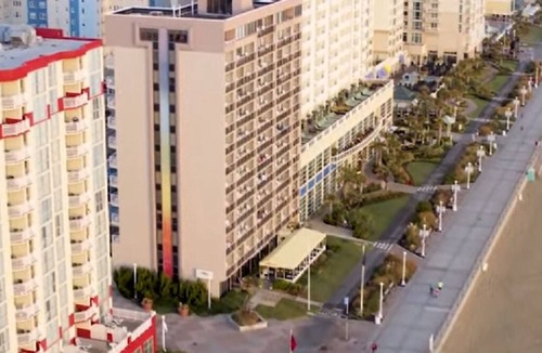 Northeast Virginia Beach Condo | Four Sails - Oceanfront and City View Balconies!