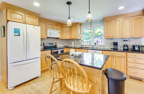Centerville House | Game Room + Patio: Quiet Centerville Beach Base