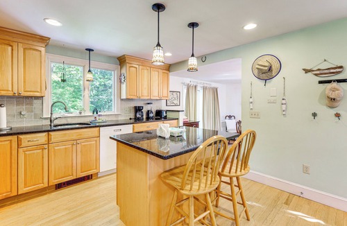 Centerville House | Game Room + Patio: Quiet Centerville Beach Base