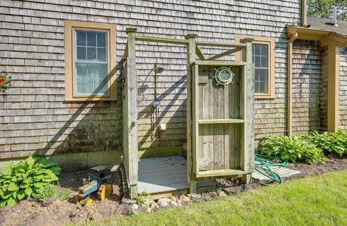 Centerville Cottage | Game Room + Patio: Quiet Centerville Beach Base