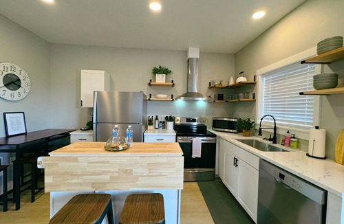 Kalispell Condo | Glacier Natl Park & Whitefish Ski Resort Views: Campfire Ring & Cowboy Pool