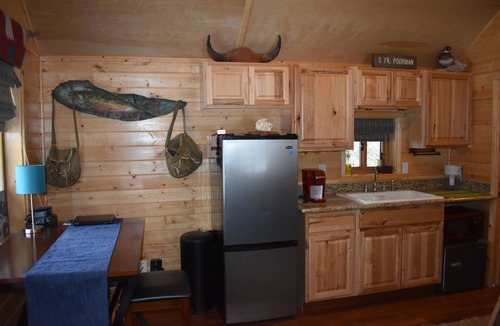 West Glacier Cabin | Glacier Riverbend Cabins nestled right on river just a mile from Glacier Park!