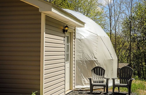 Edray House | Glamping Dome # 2 in Snowshoe, Wv