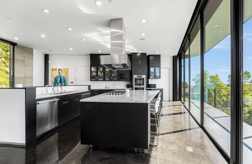 Hollywood Hills Villa | Glass Mansion - Chic Glass Villa in LA Hills with Views, Style & Serenity