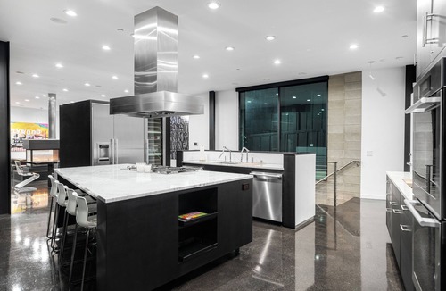 Hollywood Hills Villa | Glass Mansion - Chic Glass Villa in LA Hills with Views, Style & Serenity