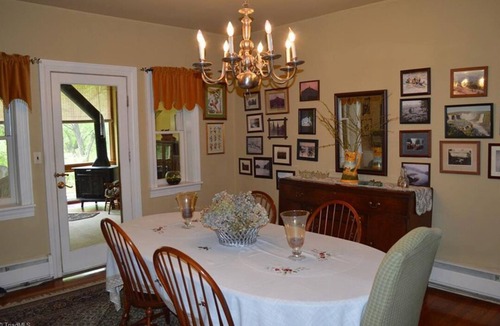 Mount Airy House | Golf course vews, pond and a relaxing yard for your family