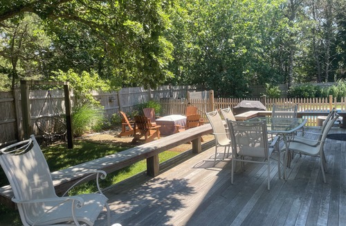 Edgartown House | Gorgeous Edgartown Colonial with Heated Pool, Central Air, Car