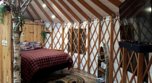 Olmstedville Other | Gorgeous Yurt in the Adirondacks for a Unique Glamping Getaway near Minerva, New York