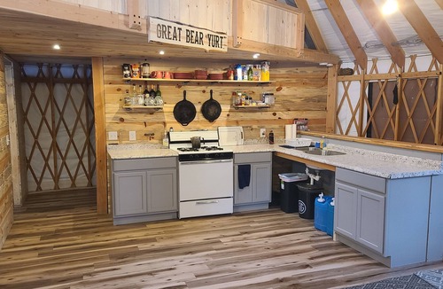 Essex Cabin | Great Bear Yurt - Off-Grid, Backcountry Experience - Between GNP & Bob Marshall