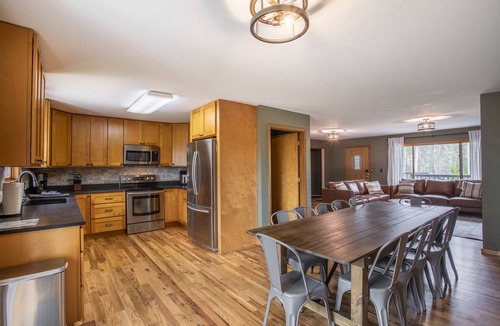 Whitefish House | Happy Trails Hideaway | Whitefish Mountain, Hot Tub, Sauna, Sleeps 12