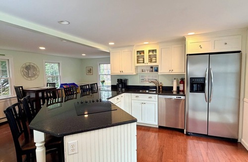 Bass River House | Heated Pool, Walk to Beach, Dog-Friendly Yarmouth Home. Sleeps 10.