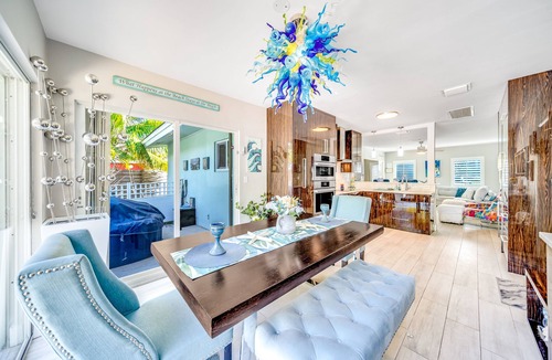 Deerfield Beach House | Heated SaltWater Pool! Fire Pit+Walk To Beach!