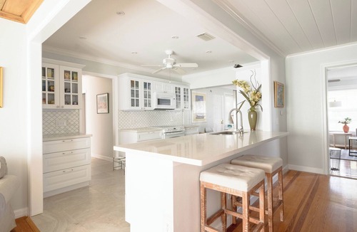 Del-Ida Park Historic District House | Heated Saltwater Pool, Spacious home, Close to Altantic Ave & Beach!