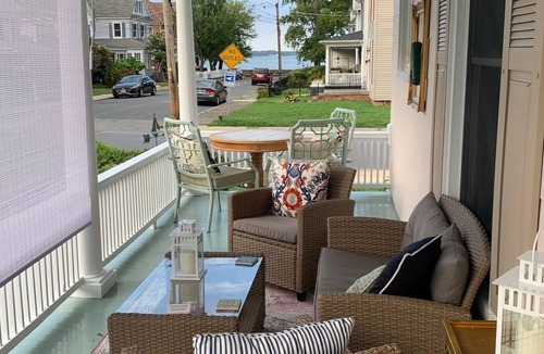 Cambridge Apartment | Historic Marina District-1 BR/1.5 Ba-River View-Ironman Route-AC-Laundry-Walkabl