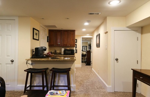 Old Town West House | Historic Old Town Alexandria Cozy English Basement Apartment