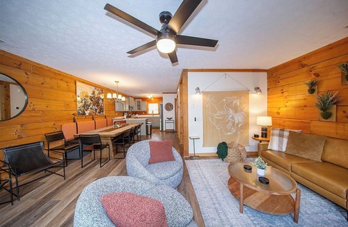 Edray Cabin | Hot Tub, Game Room, King Beds, Ski-In, Ski-Out