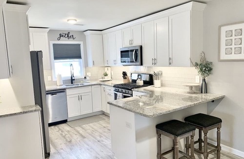 North Cape May House | Hot Tub, Private Beach, Backyard Oasis