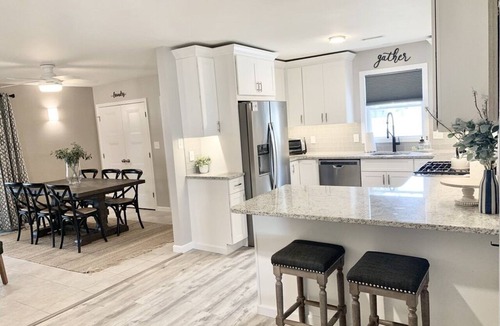 North Cape May House | Hot Tub, Private Beach, Backyard Oasis