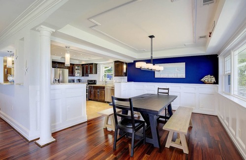 Stevensville House | House on the Bay with Private Beach Access & Panoramic Bridge Views