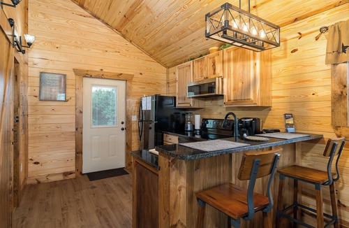 Stanley Cabin | HUGE summer SAVINGS LURAY Mountain getaway Private Log cabin 3 Hot Tub Fireplace