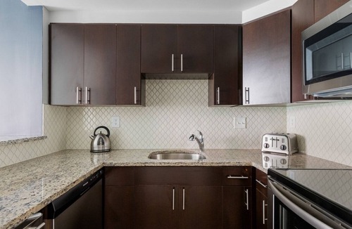 Prudential - St. Botolph Apartment | Ideal Back Bay 1BR w/Rooftop & Gym, nr Shopping & Dining, by Blueground