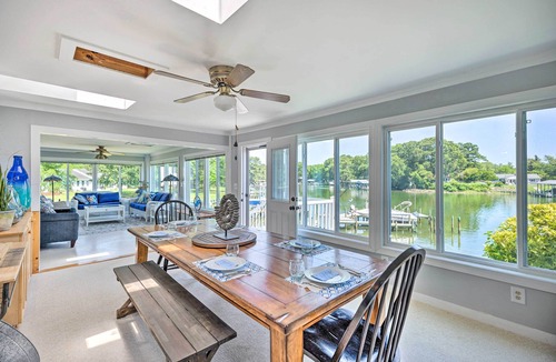 Reedville House | Idyllic Waterfront Home w/Game Room & Dock