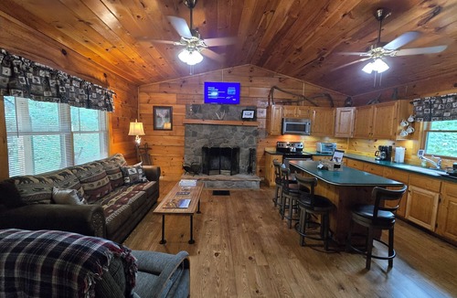 Reva Cabin | Kovi Bear Cabin near Shenandoah NP, wineries & restauraunts with Wi-Fi