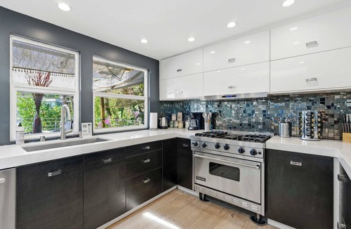 Hollywood Hills West House | LA Hillside Home | Decks & Fire Feature | C&C