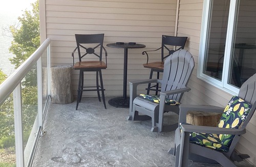 Geneva-on-the-Lake Condo | Lake Life-The beach is your back yard! 3br/3ba Private Beach/pool/balcony