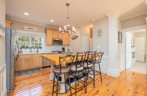 North Shore Acres House | Lakefront Home w/Pool, Lazy River, Dock, Firepit, Kayaks, Games, Pool Table