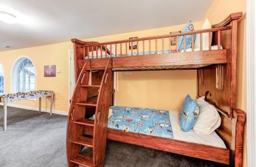 Lakeside Woods House | Lakefront home with boat dock, private firepit & game room - dog-friendly