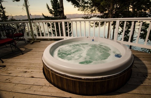 Somers House | Lakefront Home With Hot Tub, Dock, Great Views From The Living Room & Bedrooms