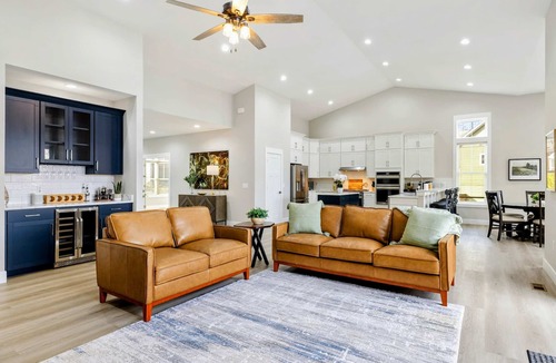 Bumpass House | Lakefront Lake Anna with Cove, Dock, Deck, Hot Tub